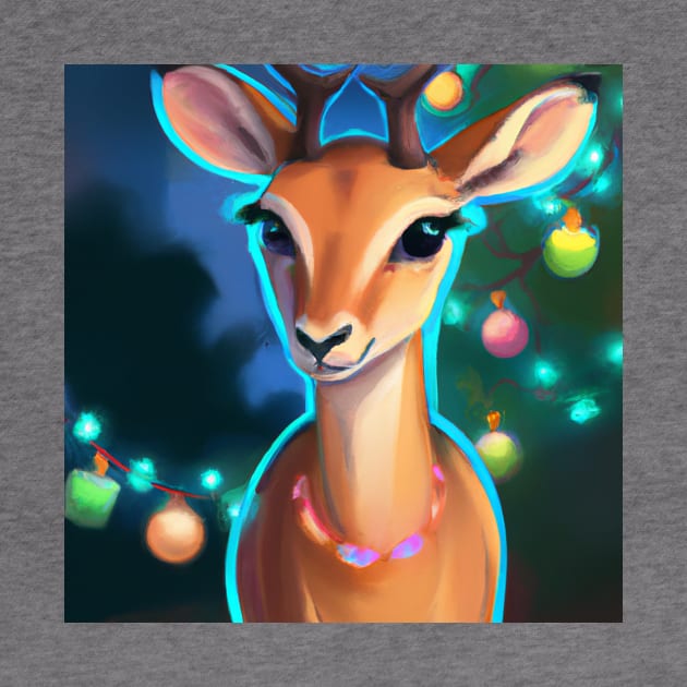 Cute Impala Drawing by Play Zoo